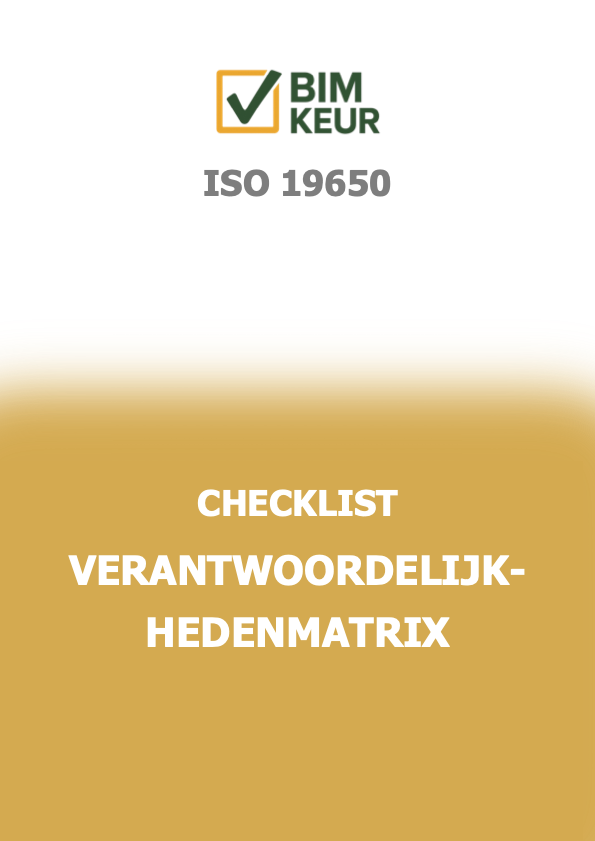 Checklist verantwoordelijkhedenmatrix